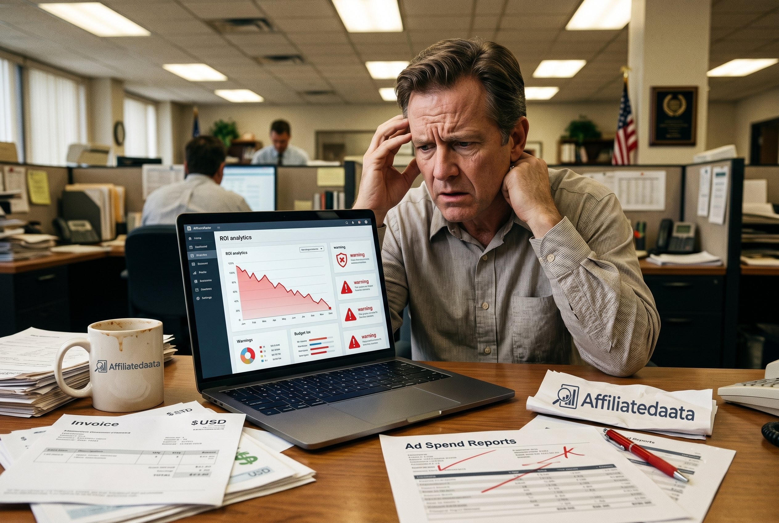 Business struggling with digital marketing ROI and ad spend